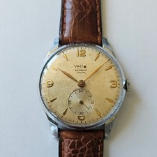 VETTA-PER "REDAELLI PAVIA"-MANUALE-CAL.210-ETA 1120-ANSE SAGOMATE-FIRMATO-RARO