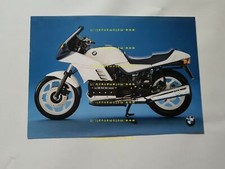 BMW K 100 RS Club ABS 1988 depliant originale ITALIANO moto