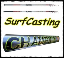 KIT 2 CANNE CHAMPION SURF CASTING AZ. 150Gr PESCA SURFCASTING BEACH LEDGERING