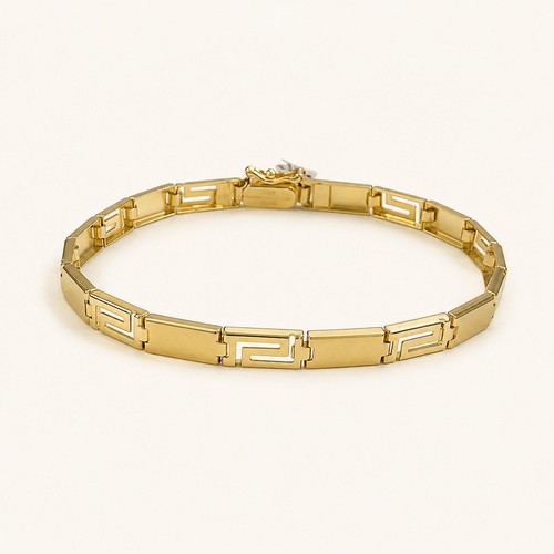 Bracciale con chiave greca