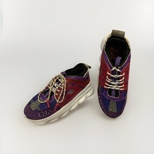 Versace purple suede - purple,