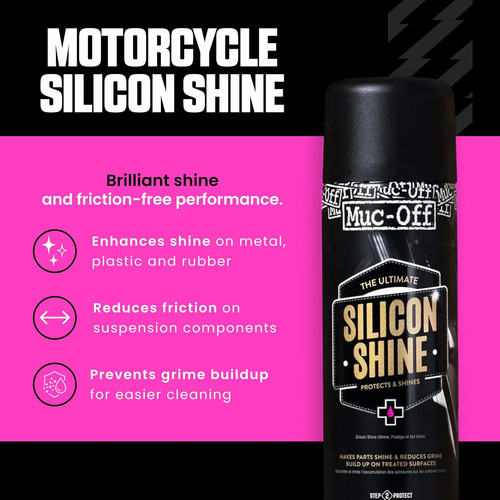 Muc off moto silicon shine - moto,