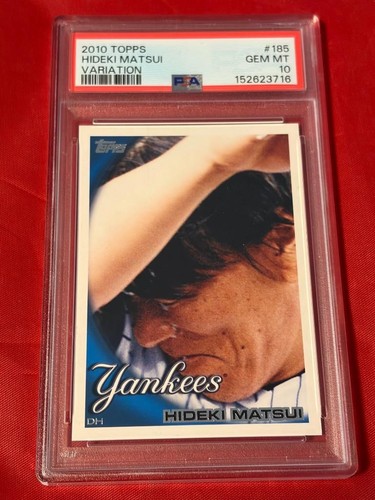 Hideki matsui 2010 - hideki, topps