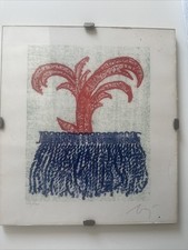 Enrico Baj Litografia