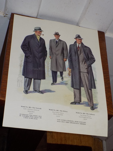 Espositore carta moda uomo