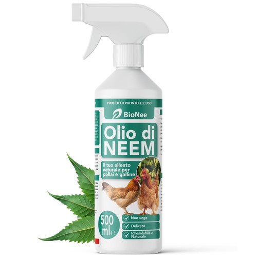 Olio neem spray pollaio - olio,