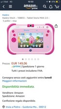 Tablet Hasbro Storio Max Nuovo