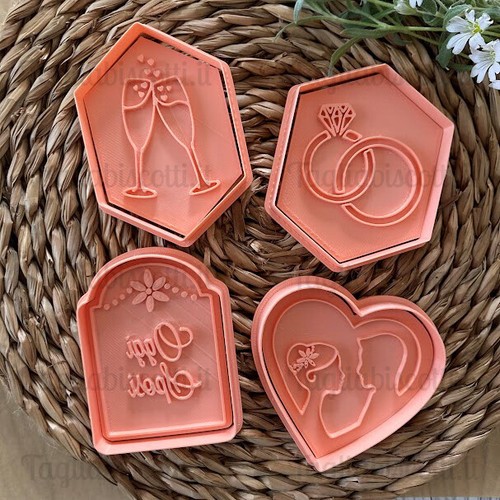 Stampi matrimonio sposi - stampi,