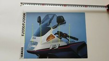 Yamaha FJ 1200 - FJ 1200 A 1991 depliant moto originale ITALIANO brochure