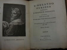 ARIOSTO L'Orlando furioso
