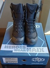 Anfibi HAIX Black Eagle Gtx High Black. COME NUOVI