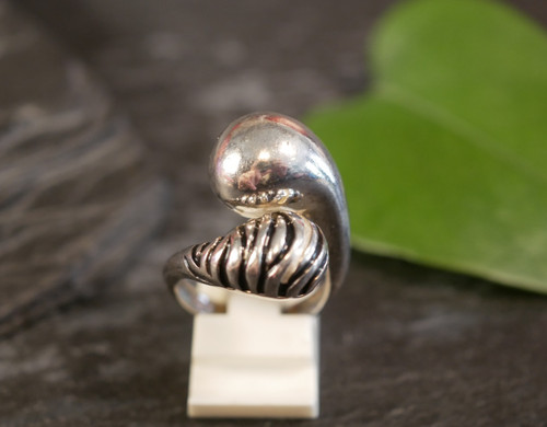 Elegante anello argento - anello,