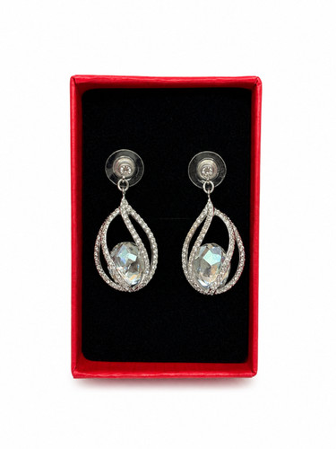 Orecchini pendenti swarovski - orecchini,