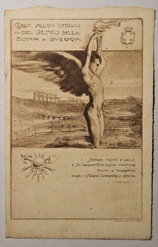 Cartolina militare corsi - cartolina,