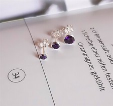 Orecchini argento 925 zirconi