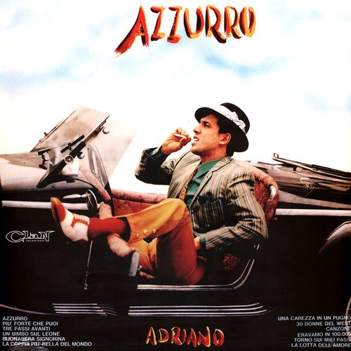 Adriano celentano azzurro - adriano,