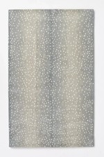 Tappeto grigio fatto mano - tappeto,