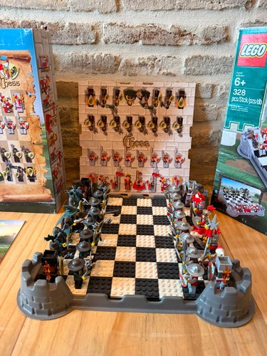 Lego kingdoms chess set - kingdoms,