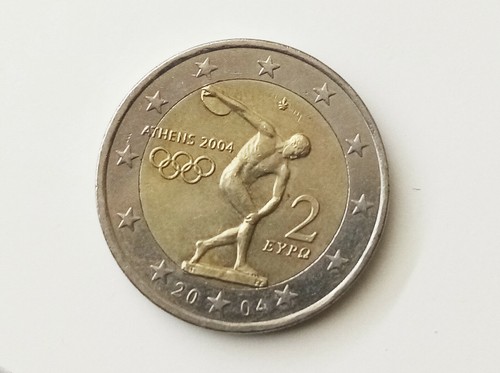Moneta euro atene - 2, 2004