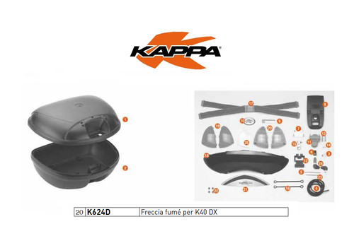 K624d kappa freccia fumé - kappa,