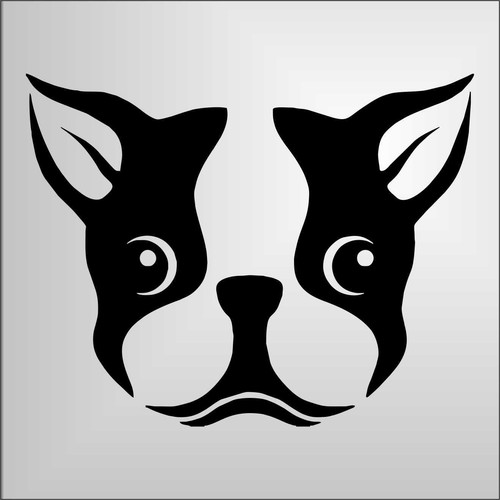 Adesivo bulldog francese cane - adesivo,