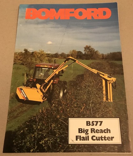 Bomford b577 flail big - bomford, reach