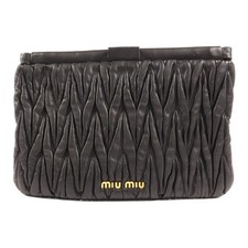 Pochette Miu Miu GHW in pelle