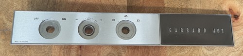 Genuine original garrard 401 - original,