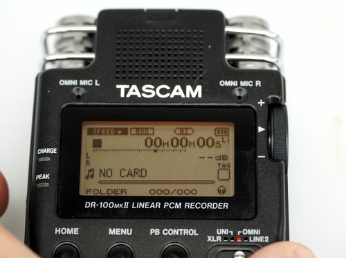 Tascam 100 mkii - dr-100,