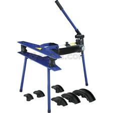 CURVATUBI PIEGATUBI 10 TON MANUALE IDRAULICA 6 MATRICI 1/2" - 2" FERVI