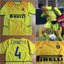 Maglia Shirt Trikot Camiseta Inter Milan third 2002/03 Zanetti NIKE original