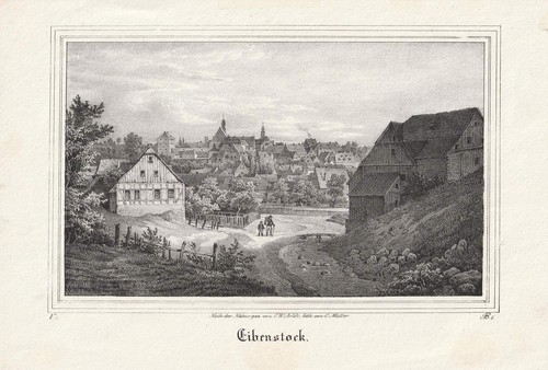 C1840 eibenstock erzgebirge - c1840,
