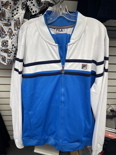 Fila mens blue white long - white,