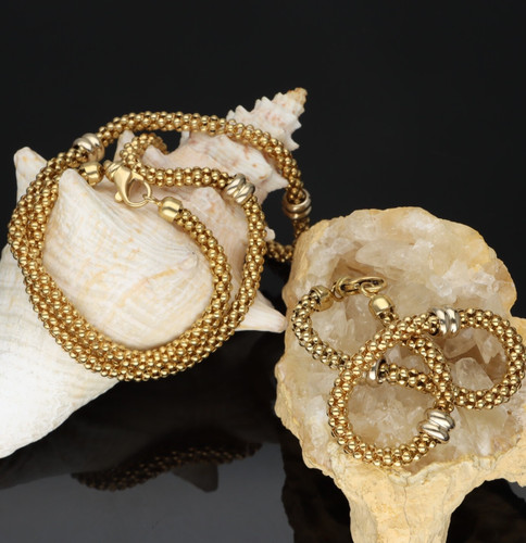 Girocollo bracciale oro - girocollo,