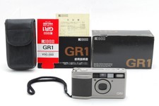 LEGGI [Quasi come nuovo] Ricoh GR1 Silver Point & Shoot fotocamera...