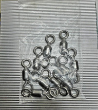 GIRELLE DA PESCA CRANE IN ACCIAIO INOX #8/0  CONZO PALAMITO PALANGARO 30 pz