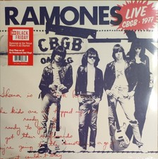 RAMONES – LIVE AT CBGB 1977 – RED – BLACK FRIDAY – RSD 2025 – LP