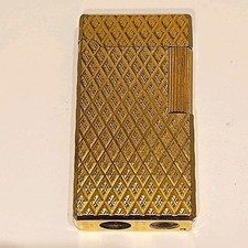 Flaminaire Paris Gold Plated Lighter Pat Pend Vintage Art Deco Made in France