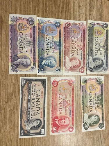 Banconote serie dollari canada - banconote,