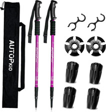 Bastoni Trekking Bastoncini Trekking, Bastone Da Trekking Camminare Telescopici 