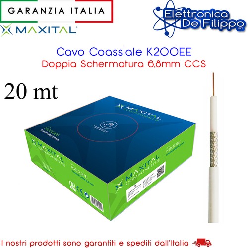 Cavo coassiale k200ee doppia - cavo,