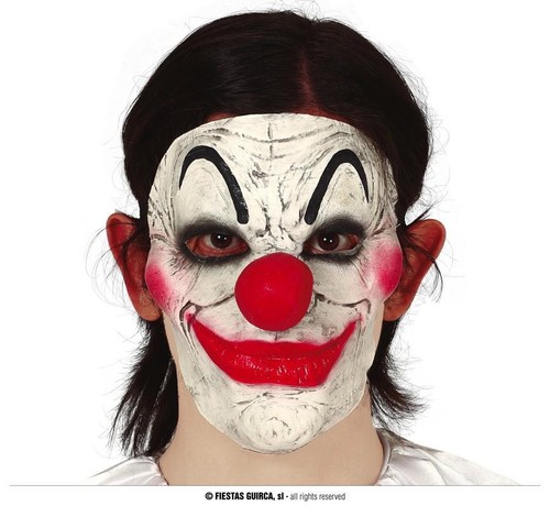 Maschera clown pagliaccio
