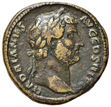 Publio Elio Traiano Adriano  –136 d.c. Roma, Dupondio