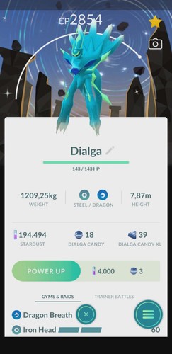Pokemon shiny dialga origin - origin,
