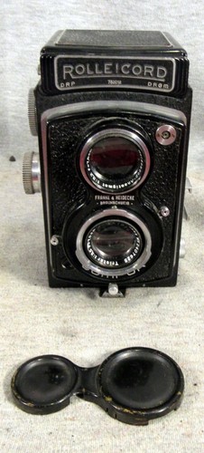 Fotocamera vintage rolleicord - fotocamera,