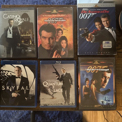 James bond 007 dvd - james,