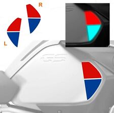 Adesivi rosso blu Fiancate