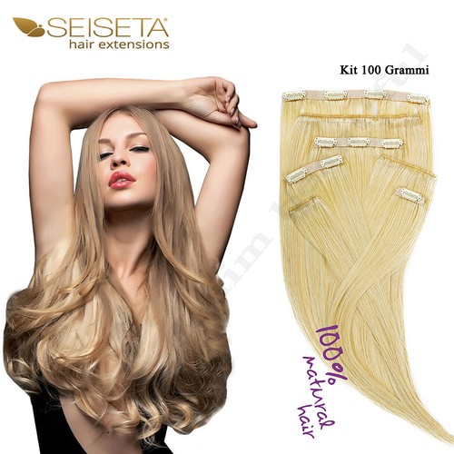 Hair extensions kit 100 grammi - extensions,