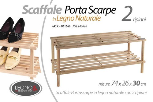 Scaffale porta scarpe basso - scaffale,