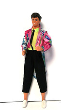 Barbie Ken Derek Rockers 1985 superstar mattel bambola vintage doll